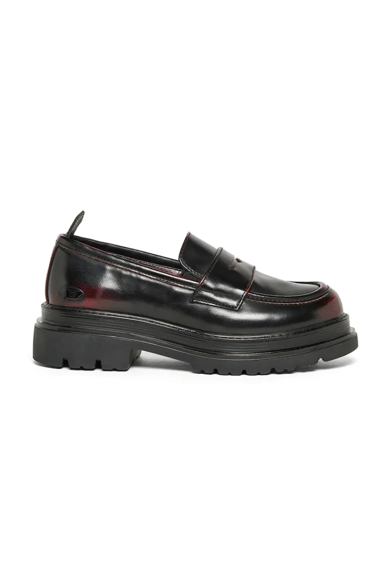 Diesel  mocasini pentru copii D-SLAWEU-ABR LOAFER