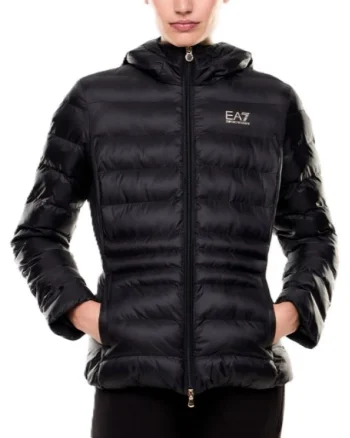 Geaca EA7 TRAIN CORE LADY W ECO DOWN JACKET HO MEDIUM PADDED