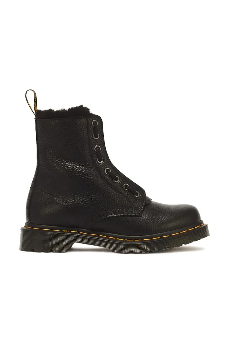 Dr. Martens  botine pentru femei din piele 1460 Zip WL