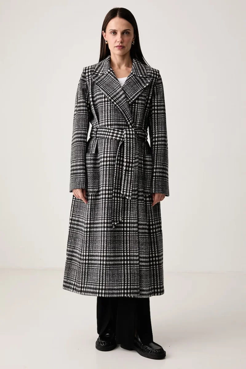 DKNY  palton pentru femei cu lână
