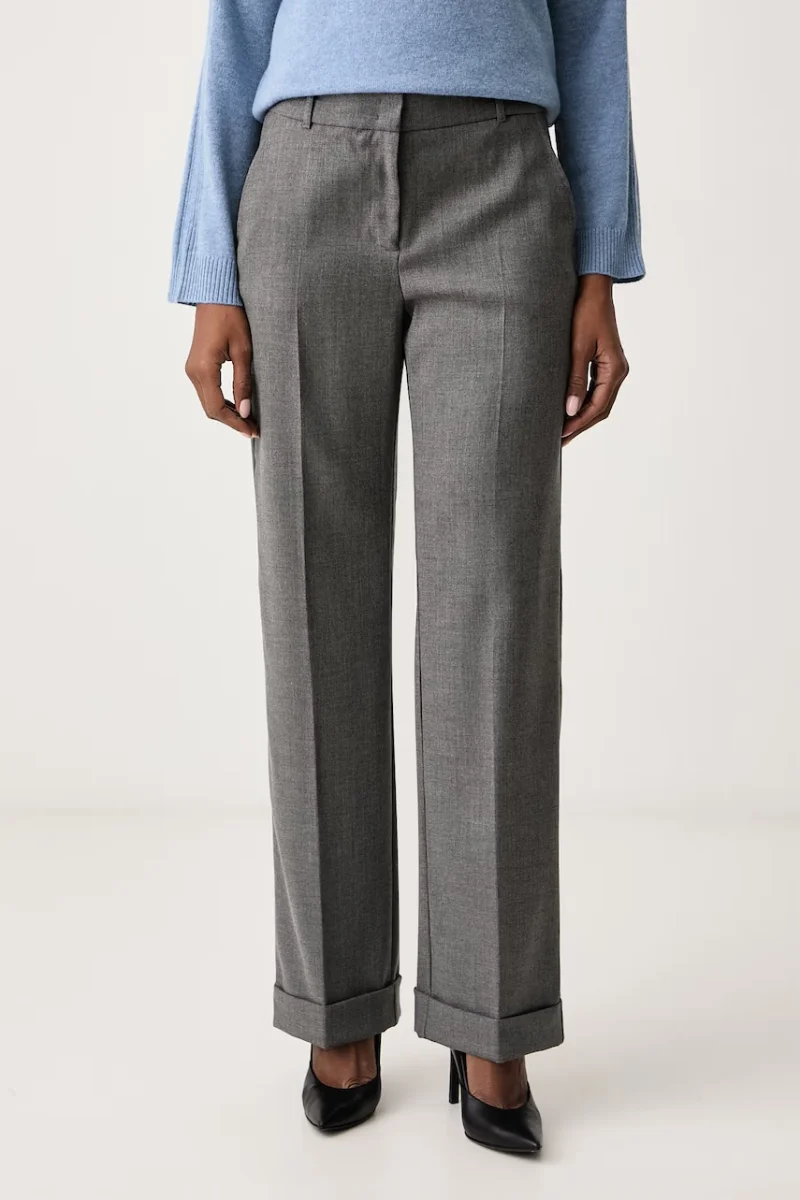 Max&Co.  pantaloni pentru femei cu lână VESPA
