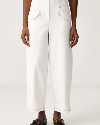 MM by Max Mara  blugi tapered pentru femei MMLZUPPA