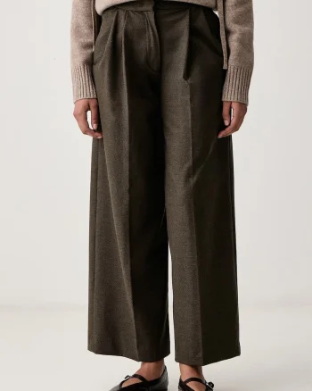 Sessun  pantaloni de costum pentru femei cu vâscoză HOJIKI