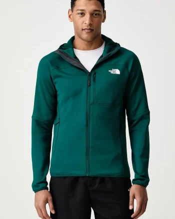 The North Face  hanorac cu fermoar și glugă pentru bărbați din polar POWERSTRETCH METEORA