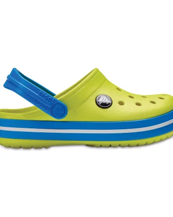 Saboti Crocs Crocband Kids Verde - Tennis Ball Green/Ocean