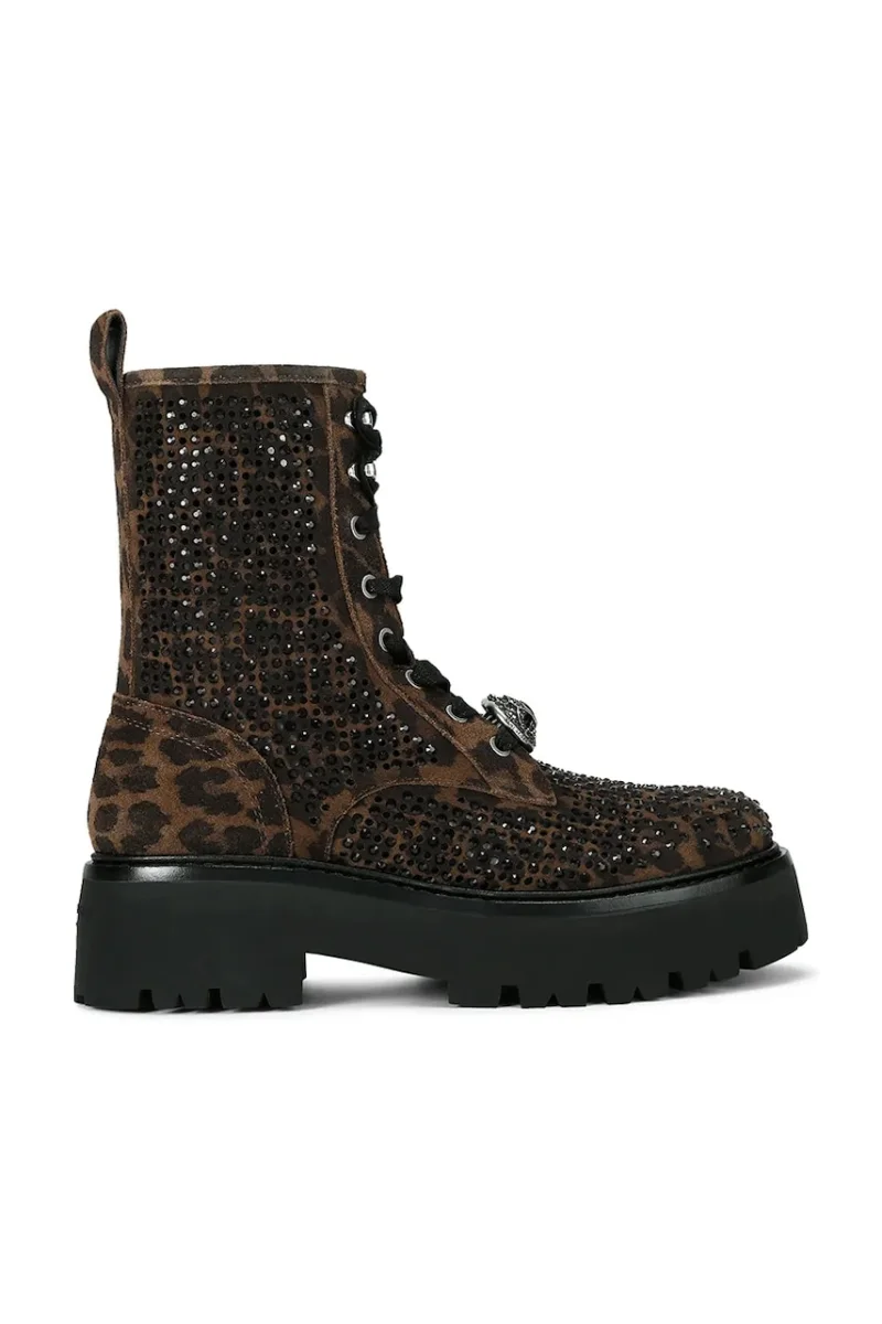 Kurt Geiger London  bocanci pentru femei din piele întoarsă Chelsea Perf Boot