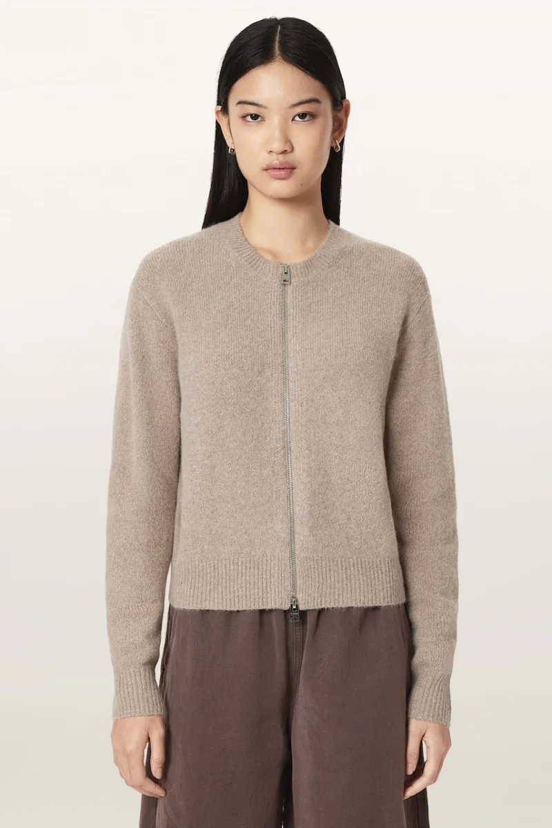 AllSaints  cardigan pentru femei cu amestec de lână EFFIE