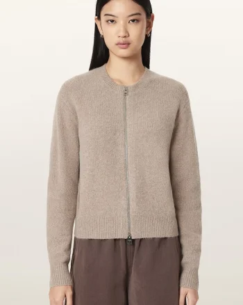 AllSaints  cardigan pentru femei cu amestec de lână EFFIE