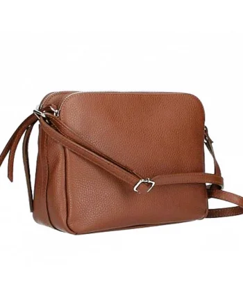 Geanta dama GT2669 Fosca, piele naturala, Cognac