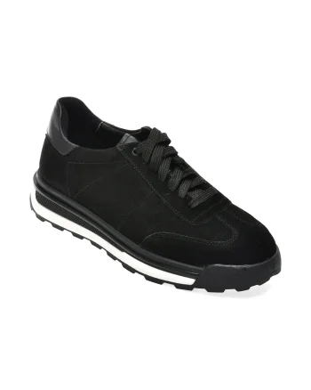 Pantofi sport GRYXX negri, BFX37, din piele intoarsa
