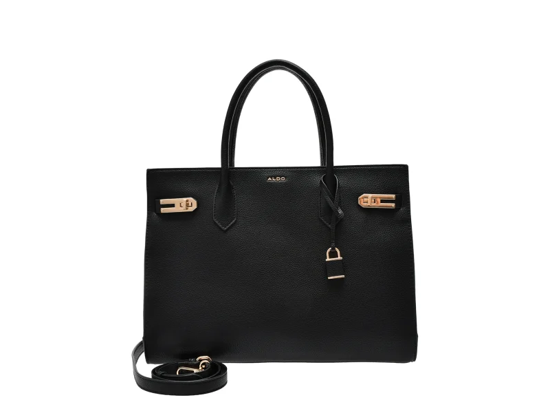 Geanta ALDO neagra, UNABRIN 001, din piele ecologica