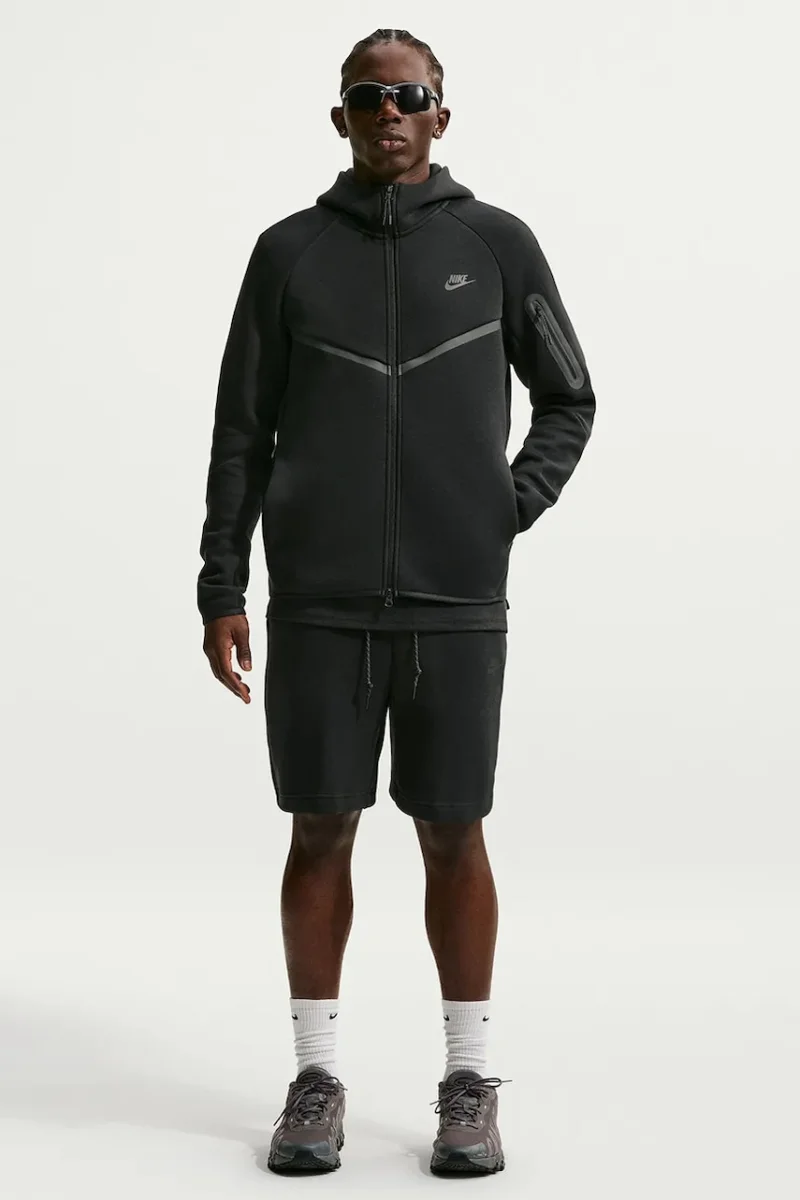 Nike Sportswear  hanorac cu fermoar și glugă pentru bărbați Tech Windrunner