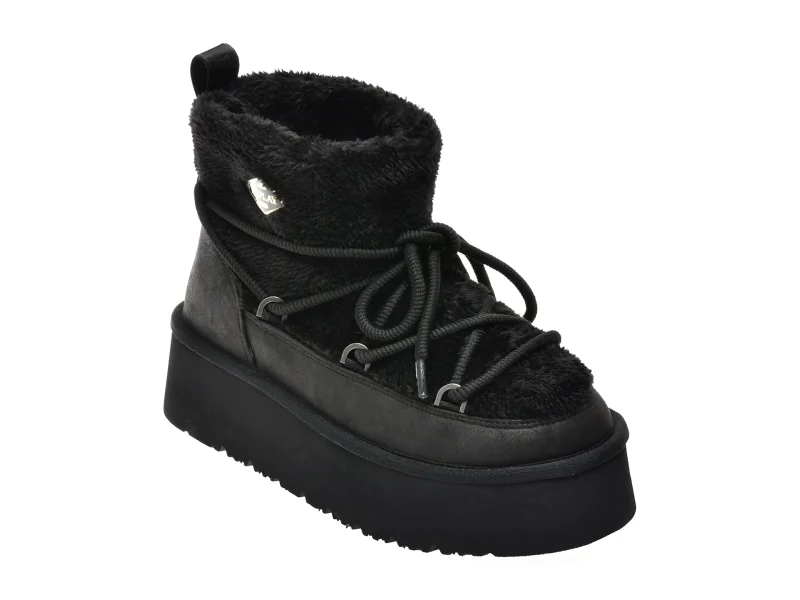 Ghete REPLAY negre, WF5A0BT, din material textil